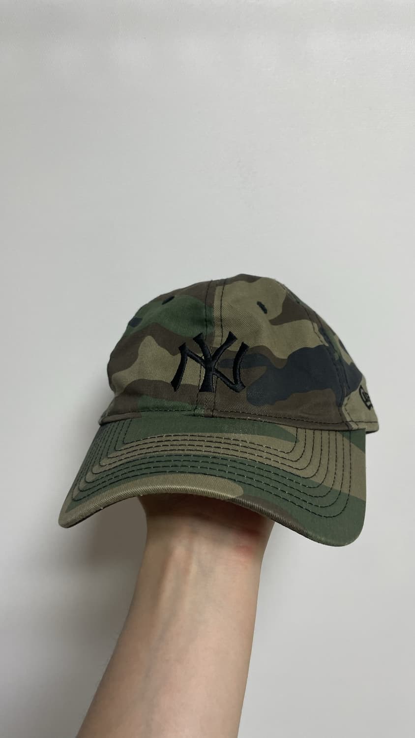디스이즈네버댓X뉴에라 카모 볼캡 상품이미지1