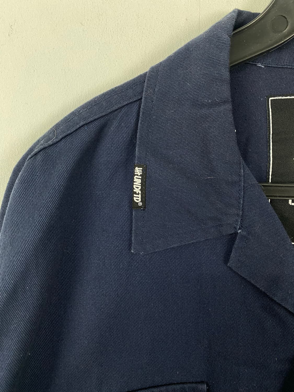 언디핏 네이비 오버롤 점프수트 L 상품이미지5