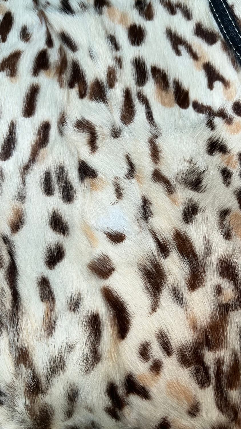 웨스턴 글램 후크 여우털 퍼자켓 상품이미지6