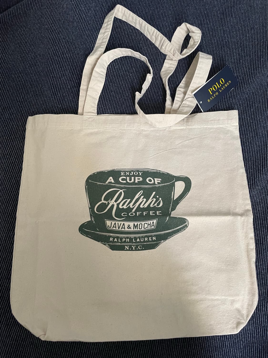 폴로 랄프로렌 알프스커피 에코백 상품이미지1