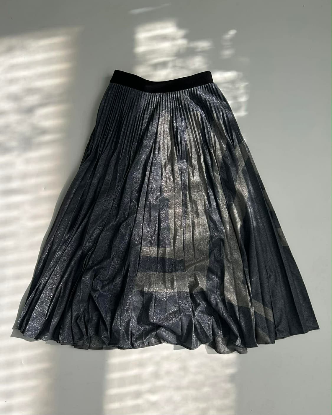 [64] 랑방 컬렉션 21년 신형 한섬 밴딩 플리츠 스커트 상품이미지2