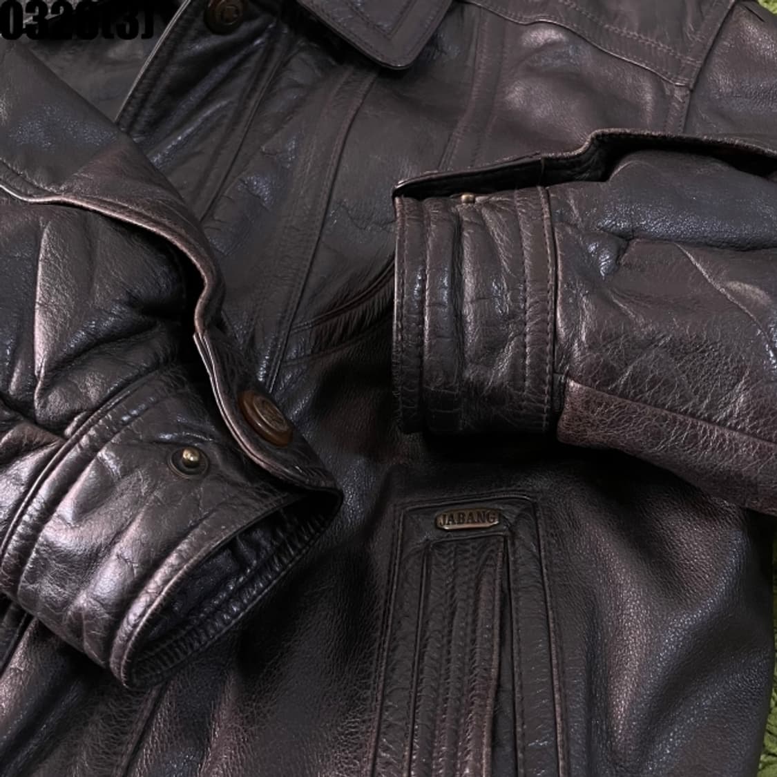 빈티지 레더 가죽 자켓 상품이미지4