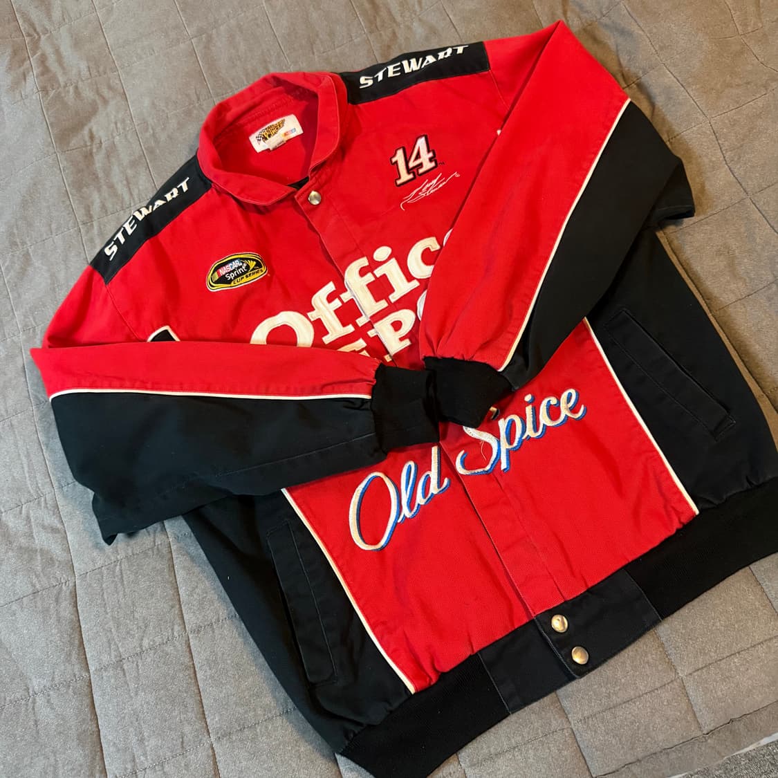 NASCAR 나스카 Old Spice 레이싱 자켓 상품이미지2