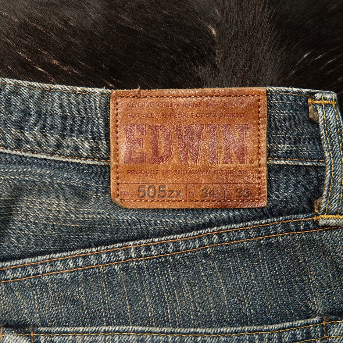 [33] 00s 에드윈 505zx 셀비지 데님팬츠 MB-1374 상품이미지6