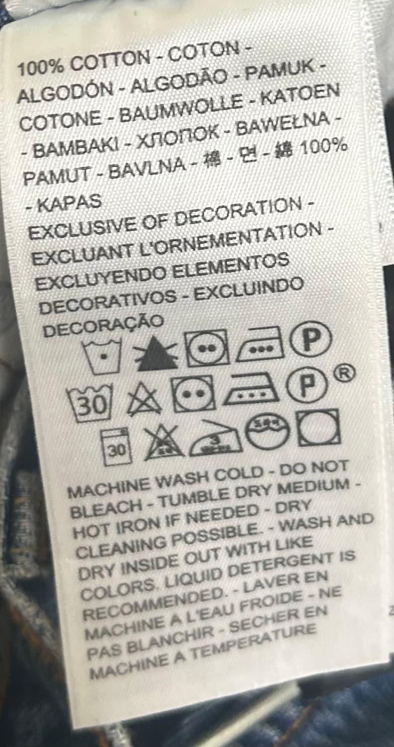 리바이스 501 오리지널 / 랙앤본 데님 청바지 가니 토템 마시모두 상품이미지8