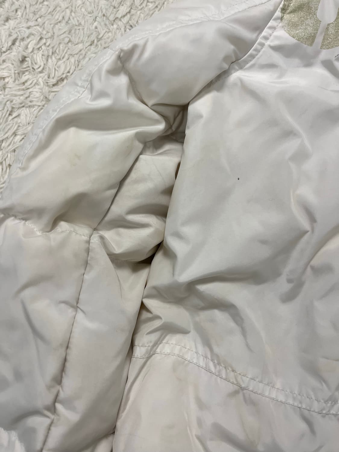 coax 화이트 패딩 (이염 감안가) 상품이미지8