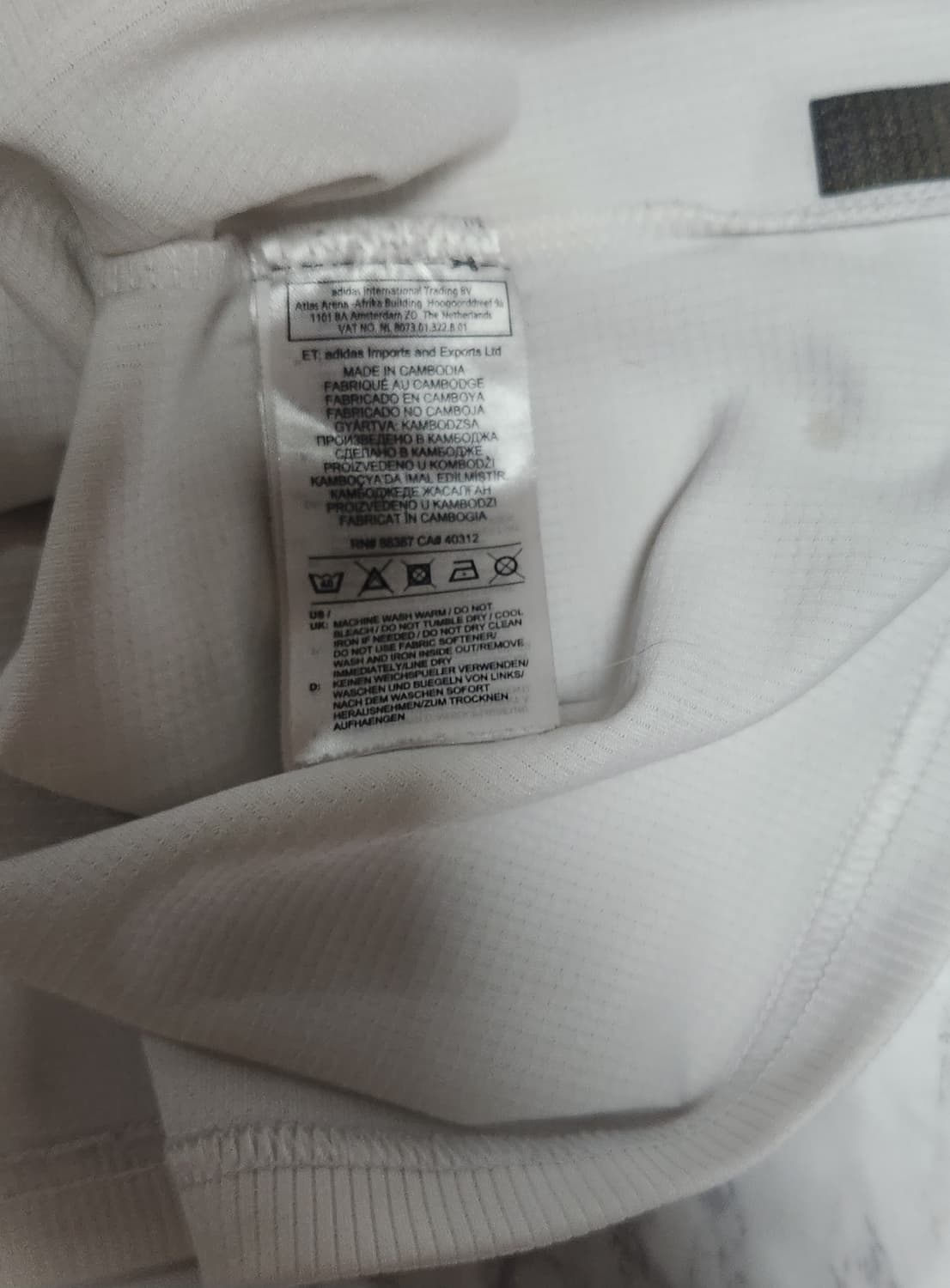 19-20 레알 마드리드 홈 아디다스 유니폼 반팔 상품이미지6