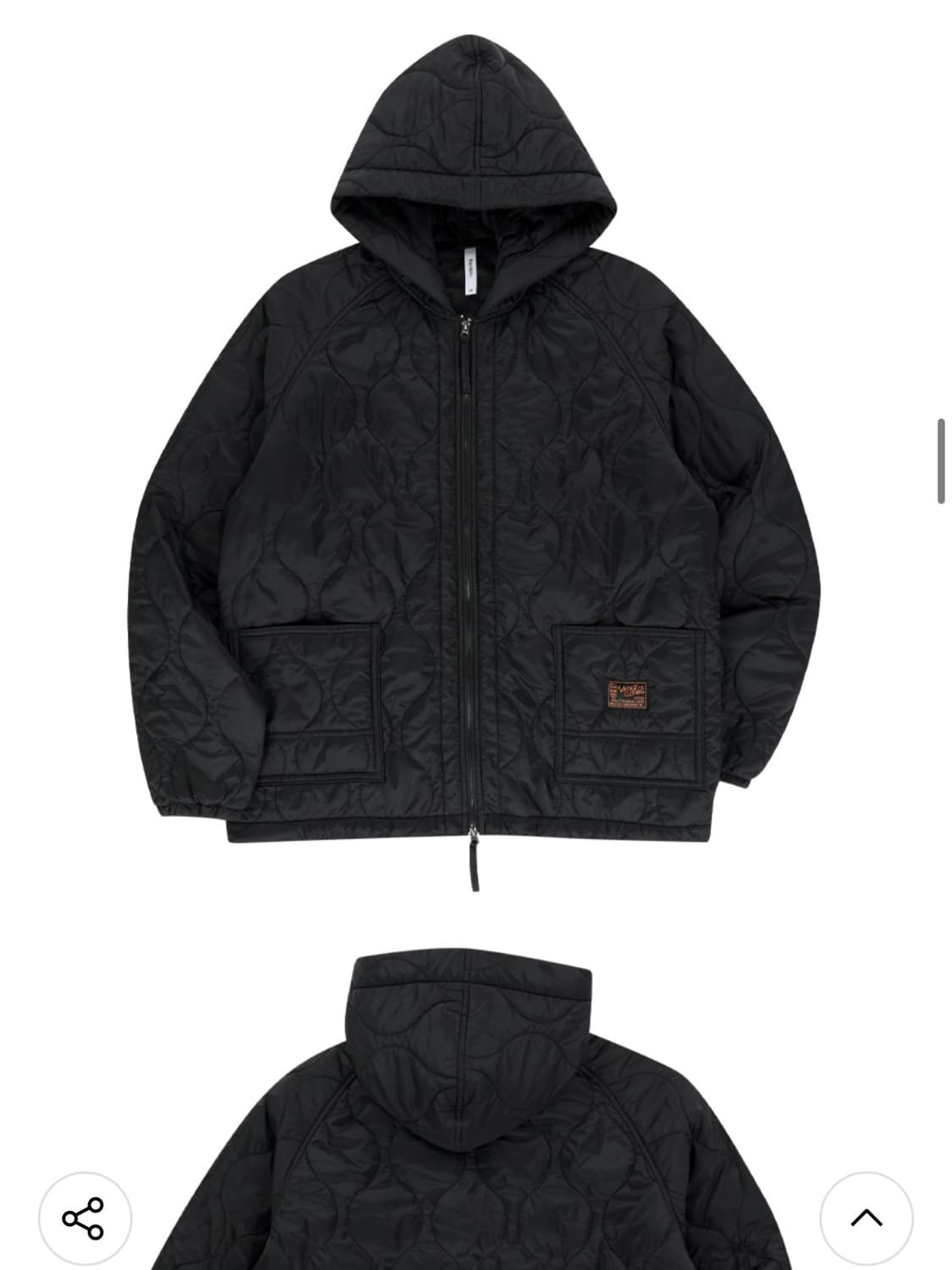 맥우드건 사파리 5310 피그먼트 탈부착 패딩 피쉬테일 브라운 야상재킷 상품이미지2