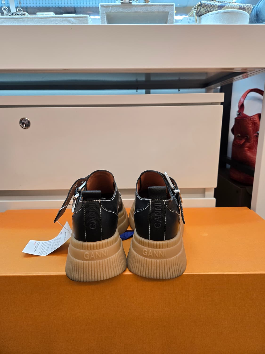 Ganni(가니) 몽크 스트랩 크리퍼 슈즈 상품이미지3