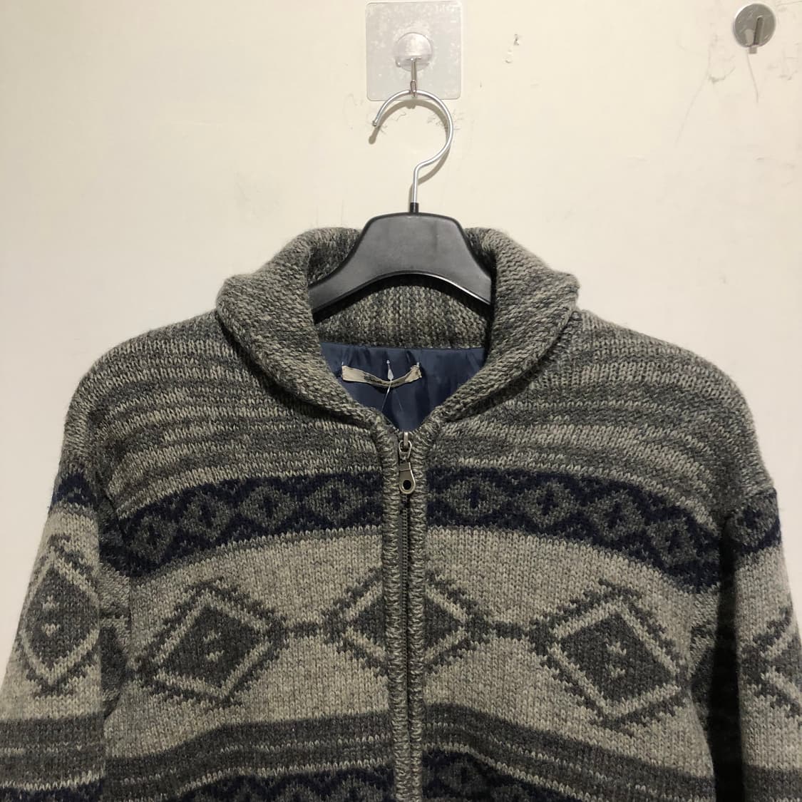 재패니즈 빈티지 니트 집업 상품이미지2