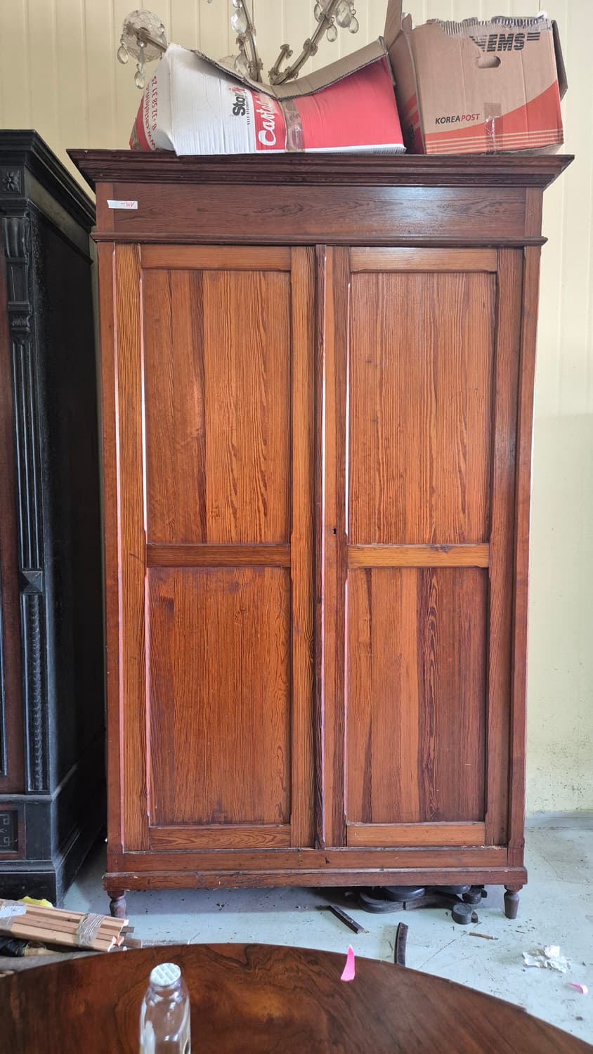 20세기 초 프랑스 솔리드 오크 아르모아위드로브 상품이미지1