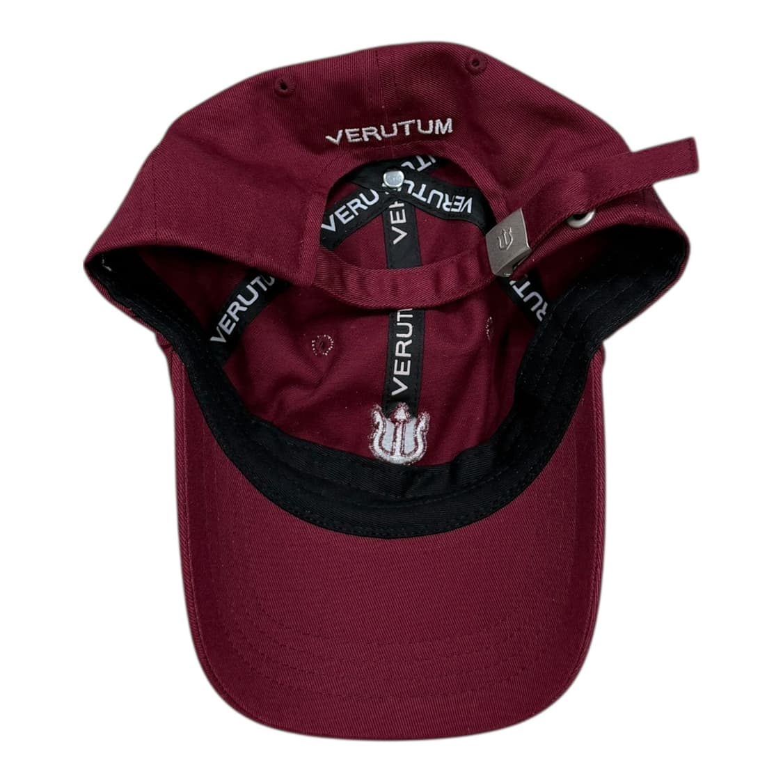 베루툼 삼지창 로고 볼캡 모자 버건디 레드 상품이미지3
