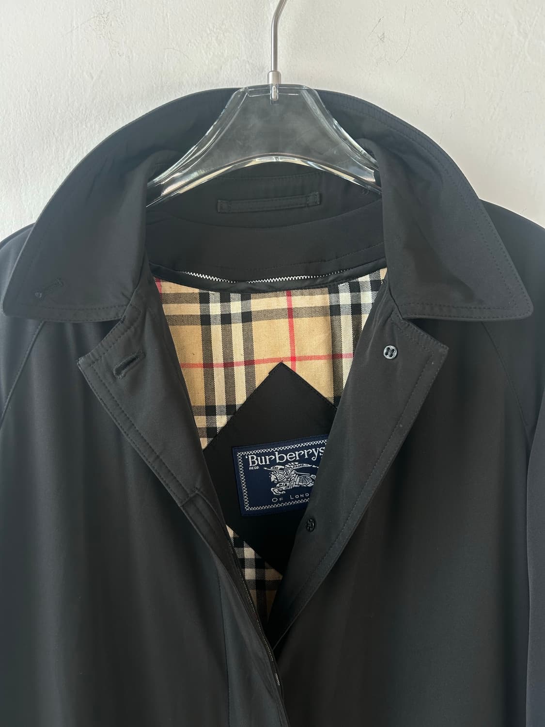 버버리  하이넥 싱글 코트 상품이미지6