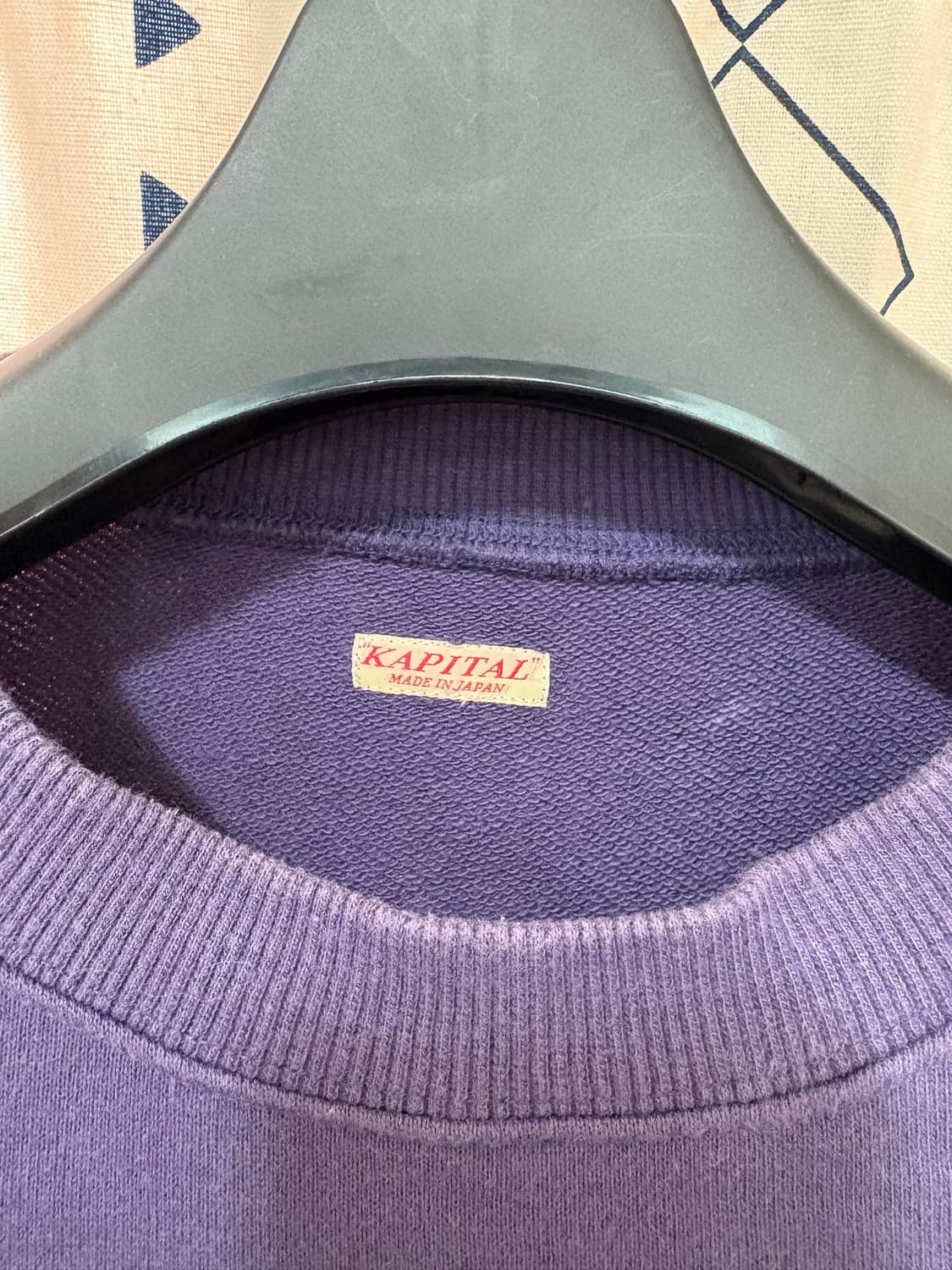 캐피탈 Kookie 쿠키 스웻셔츠 퍼플 상품이미지5