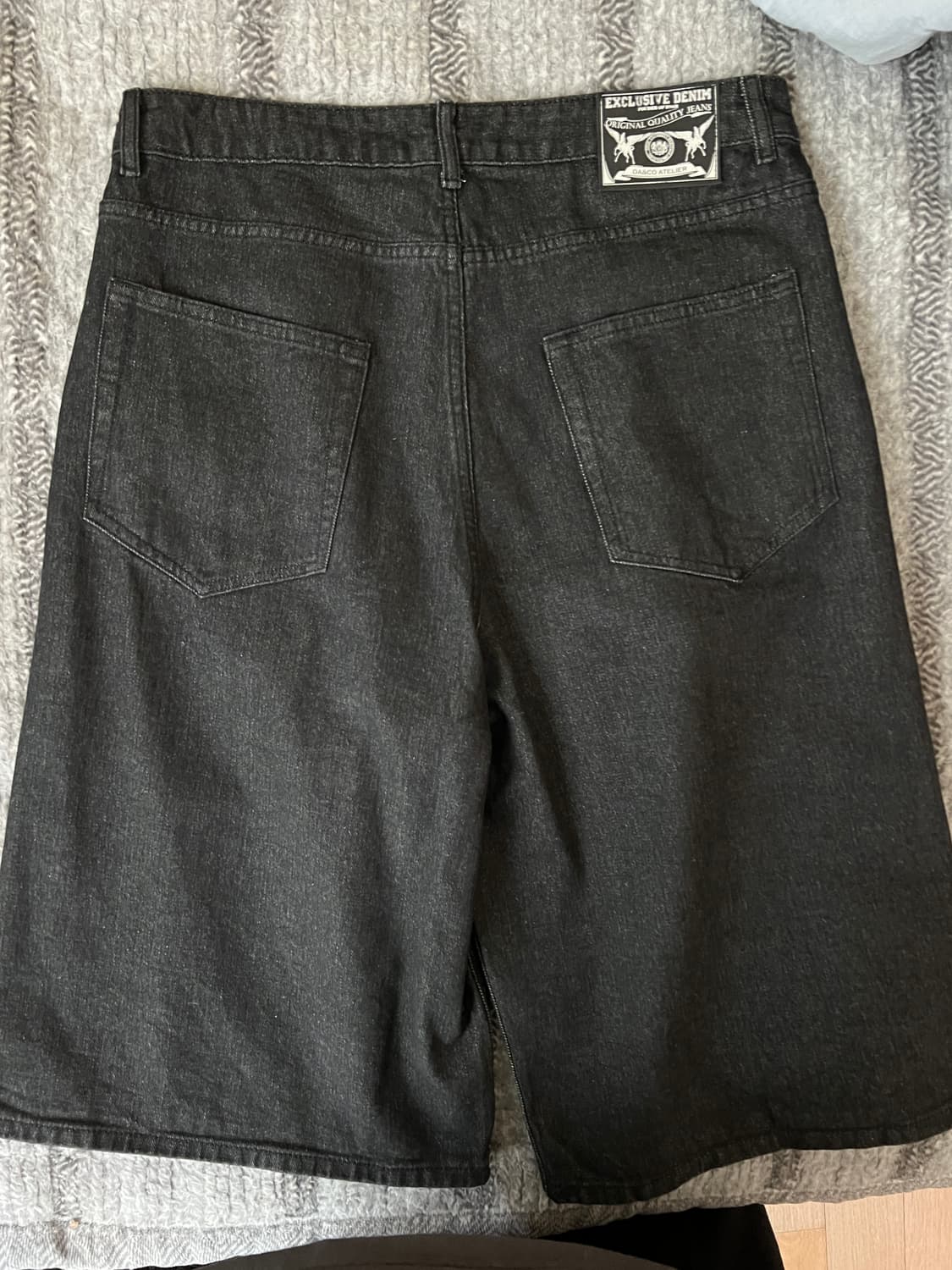 디앤에스알 원턱 버뮤다 데님팬츠 xl 상품이미지4