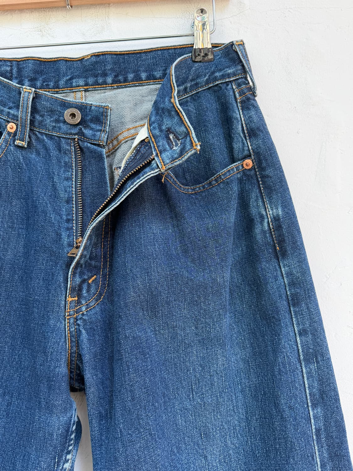 Levis 504 리바이스 스트레이트 데님 팬츠 29x36 상품이미지3