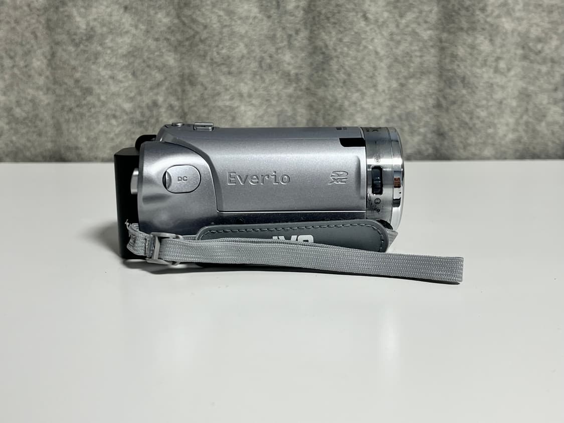 원격조정/ 카메라파우치 구성/ jvc gz ex250 빈티지 캠코더 상품이미지9