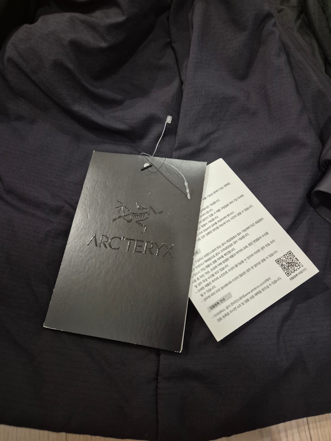 아크테릭스 아톰 ar 후디 블랙 m 상품이미지6