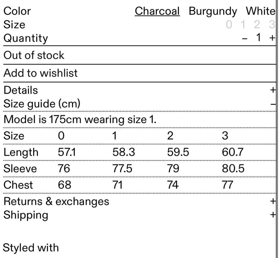 HYEINSEO 차콜 트랙탑 3 상품이미지6