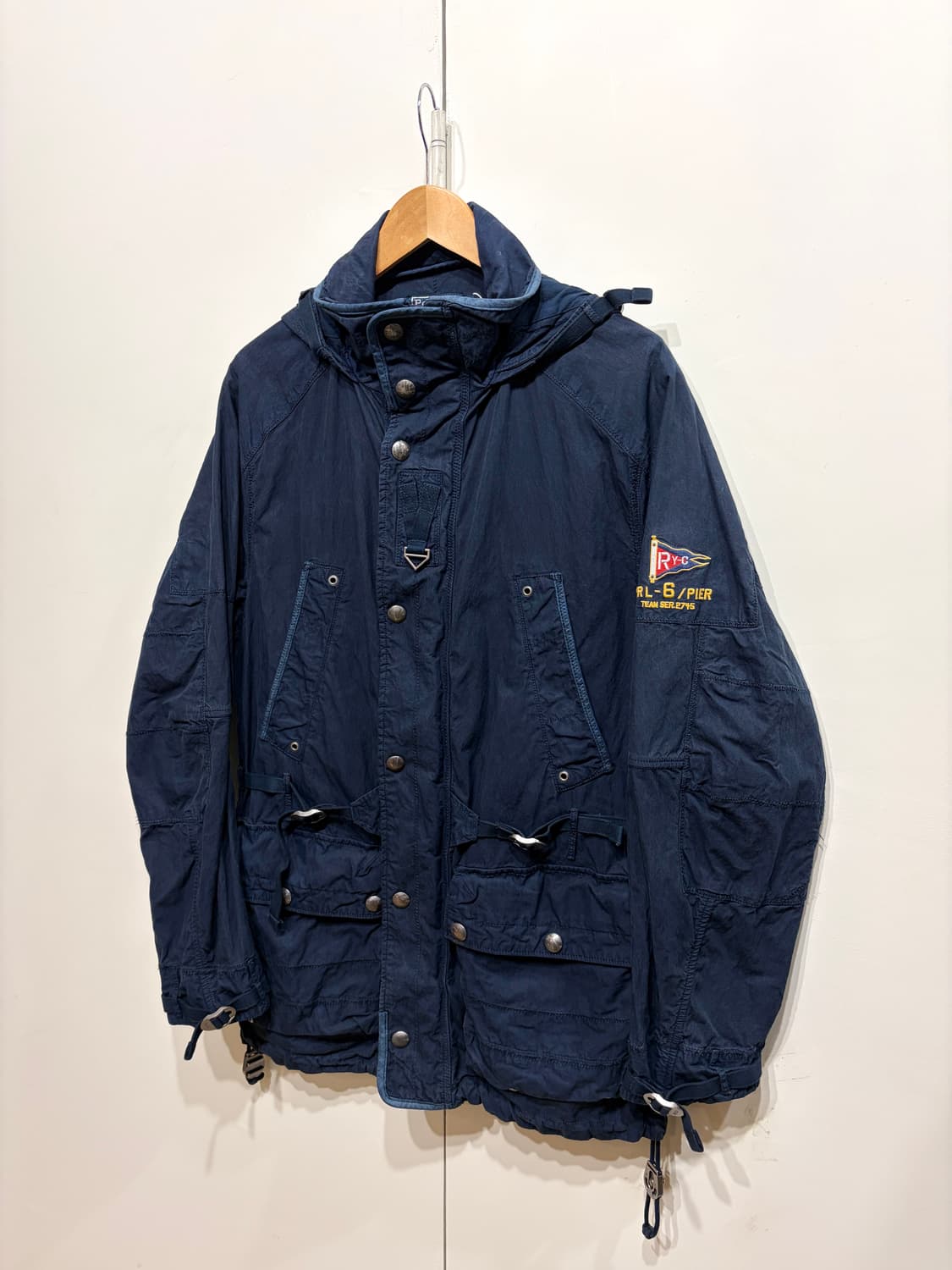 폴로 랄프로렌 요트 RLYC 후드 파카 자켓 상품이미지2