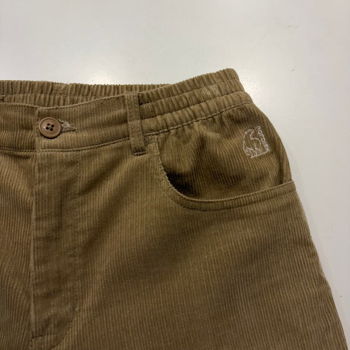 [S] 노르디스크 베이지 코듀로이 팬츠 D14 상품이미지3