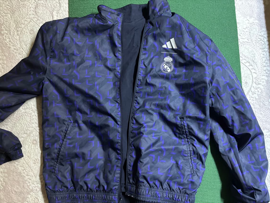 아디다스 져지 레알마드리드 앤썸 자켓 상품이미지4