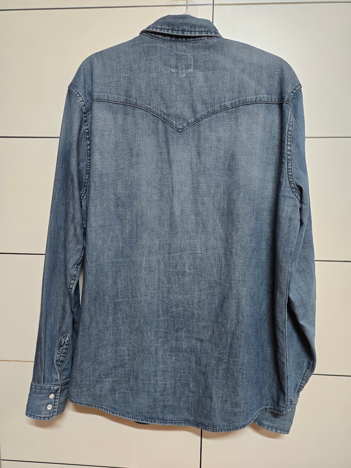 리바이스 웨스턴 중청 데님 셔츠(M사이즈) 상품이미지6