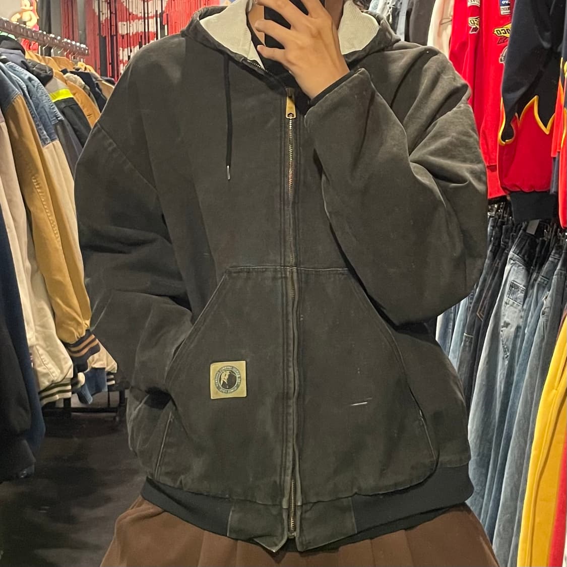 [IM] Vtg 빈티지 자콜워싱 워크자켓 상품이미지2