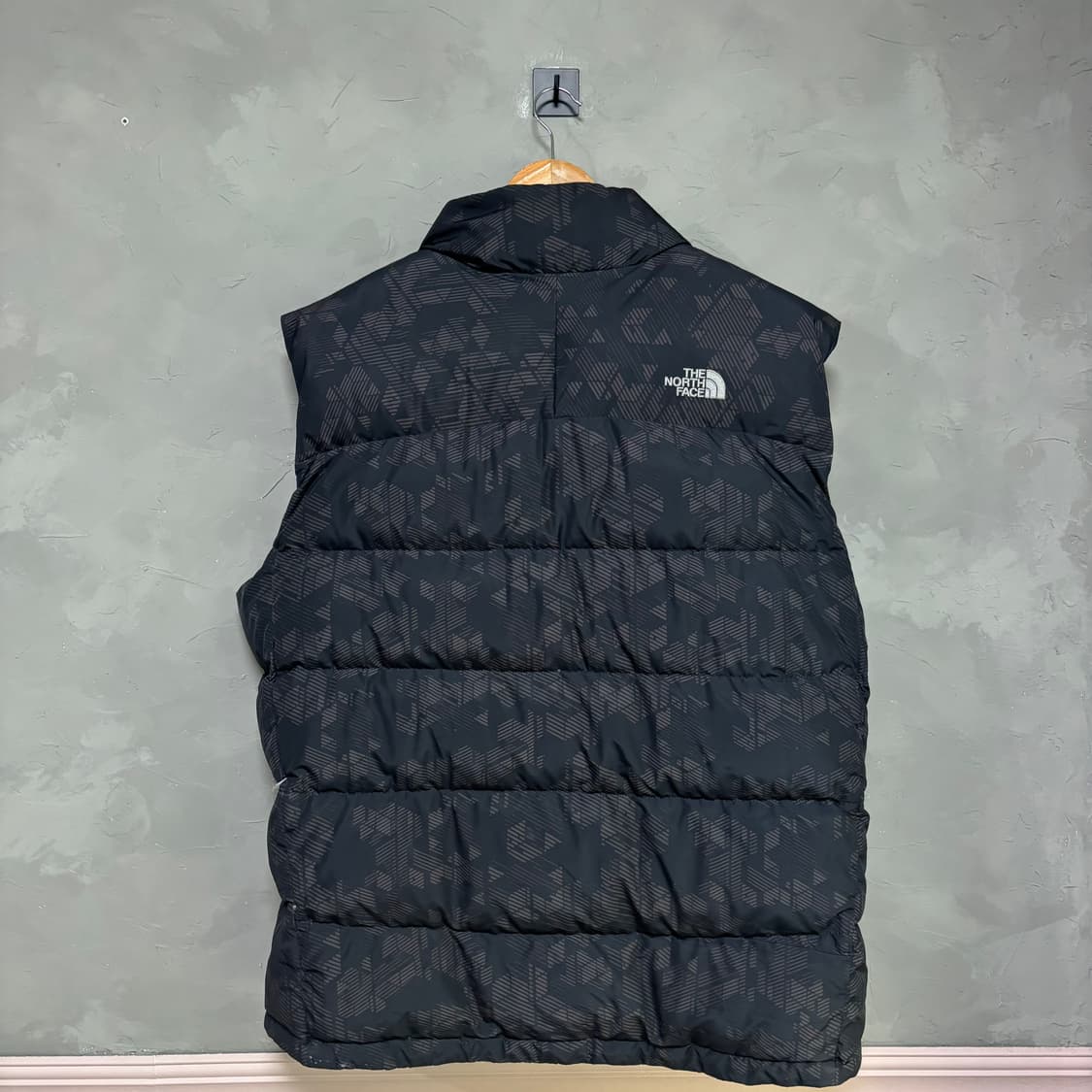 노스페이스 눕시 700 구스다운 패딩 조끼 패턴 상품이미지5