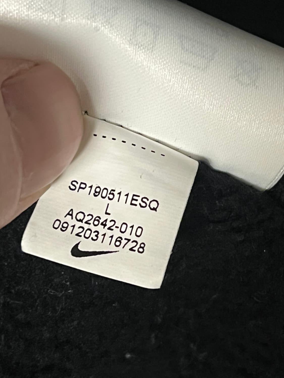 나이키xNBA 샌안토니오 스퍼스 후드집업 블랙 [L] 상품이미지7