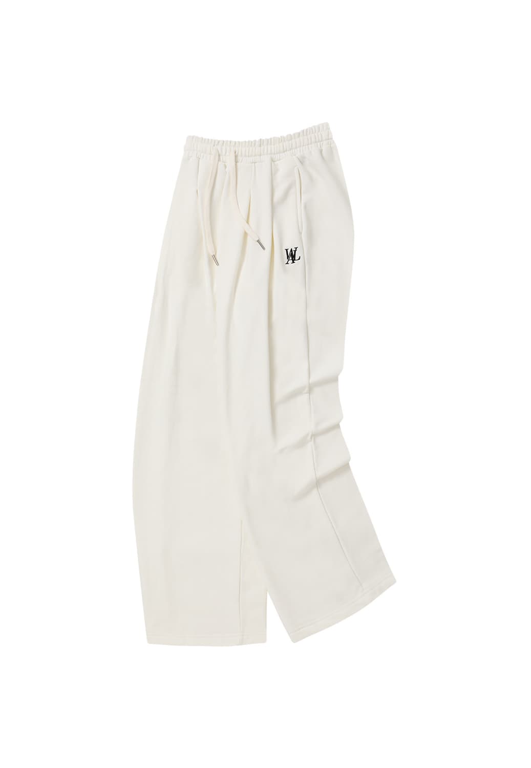 우알롱 시그니처 턱 와이드 팬츠 - 크림(M) 상품이미지2
