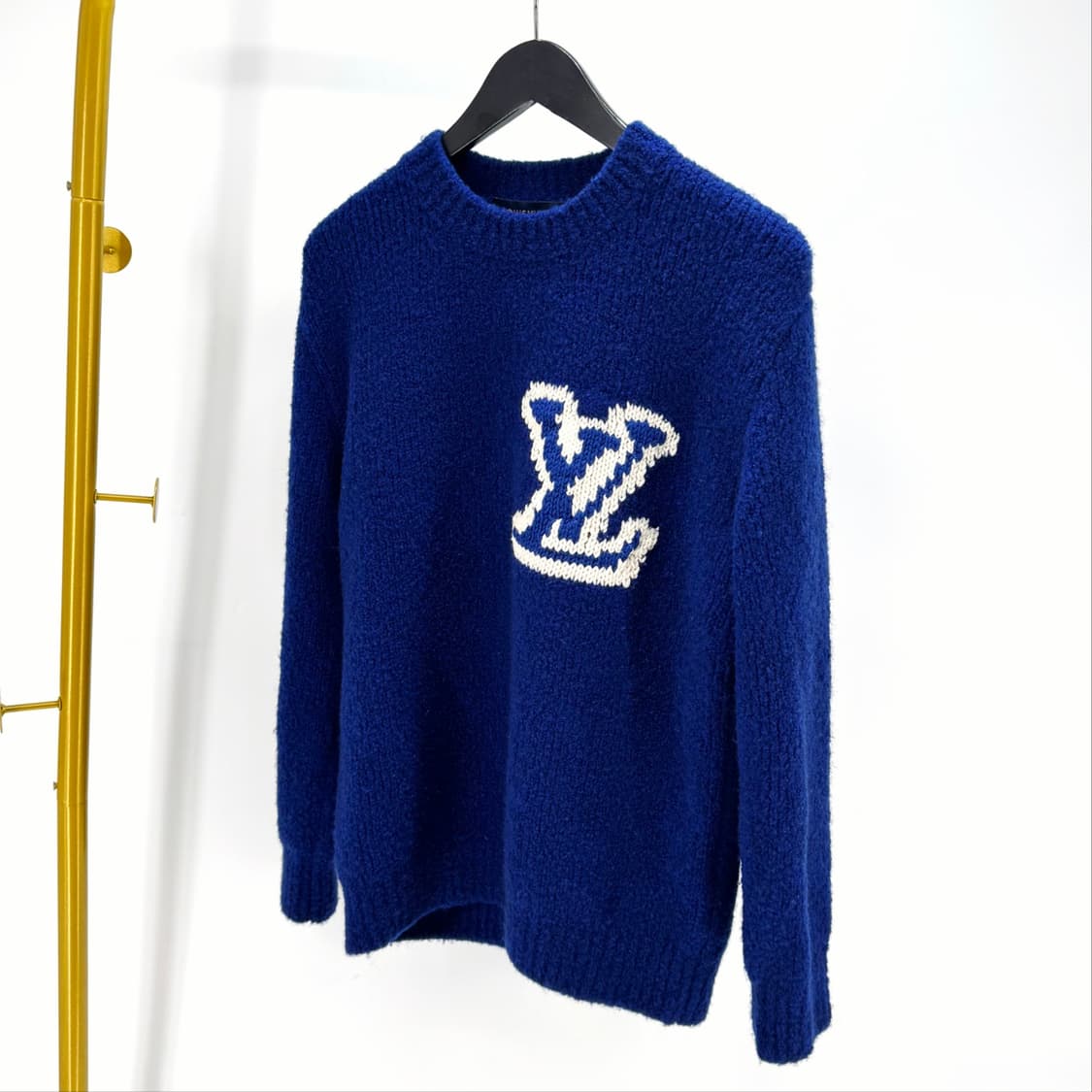 [S사이즈] 루이비통 LV 인타르시아 크루넥 니트 스웨터 상품이미지1