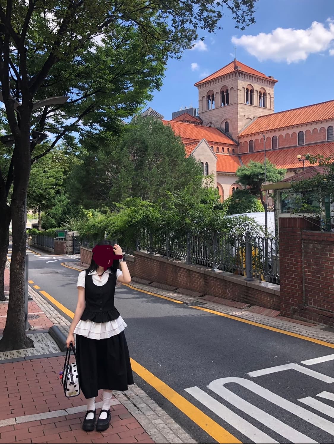 체메씨 보우 프릴 쁘띠 셔츠 bow frill petit shirt 상품이미지2