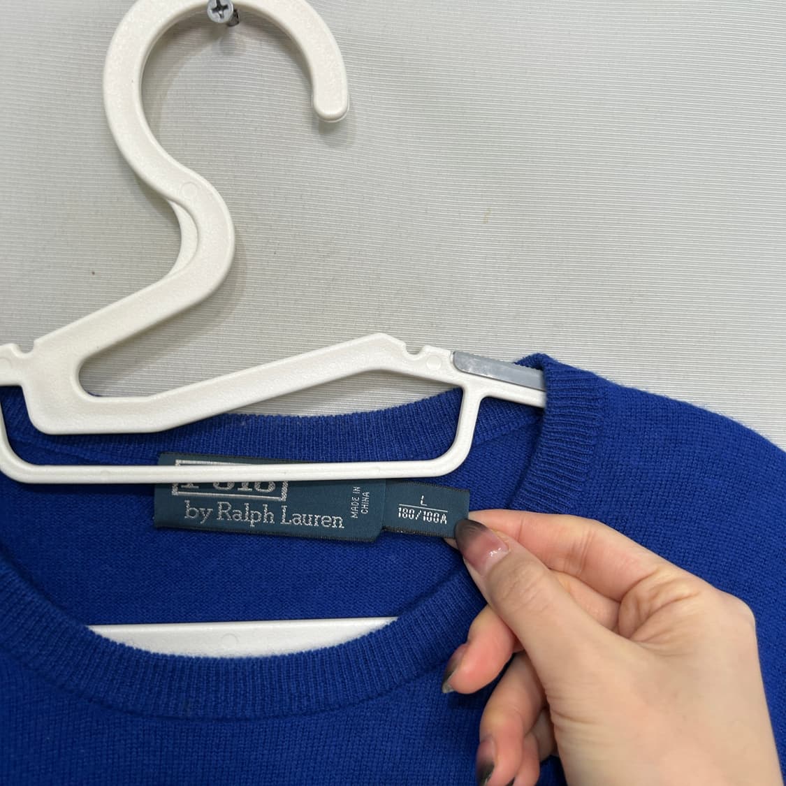 폴로 랄프로렌 남성 모직 니트 L 상품이미지2