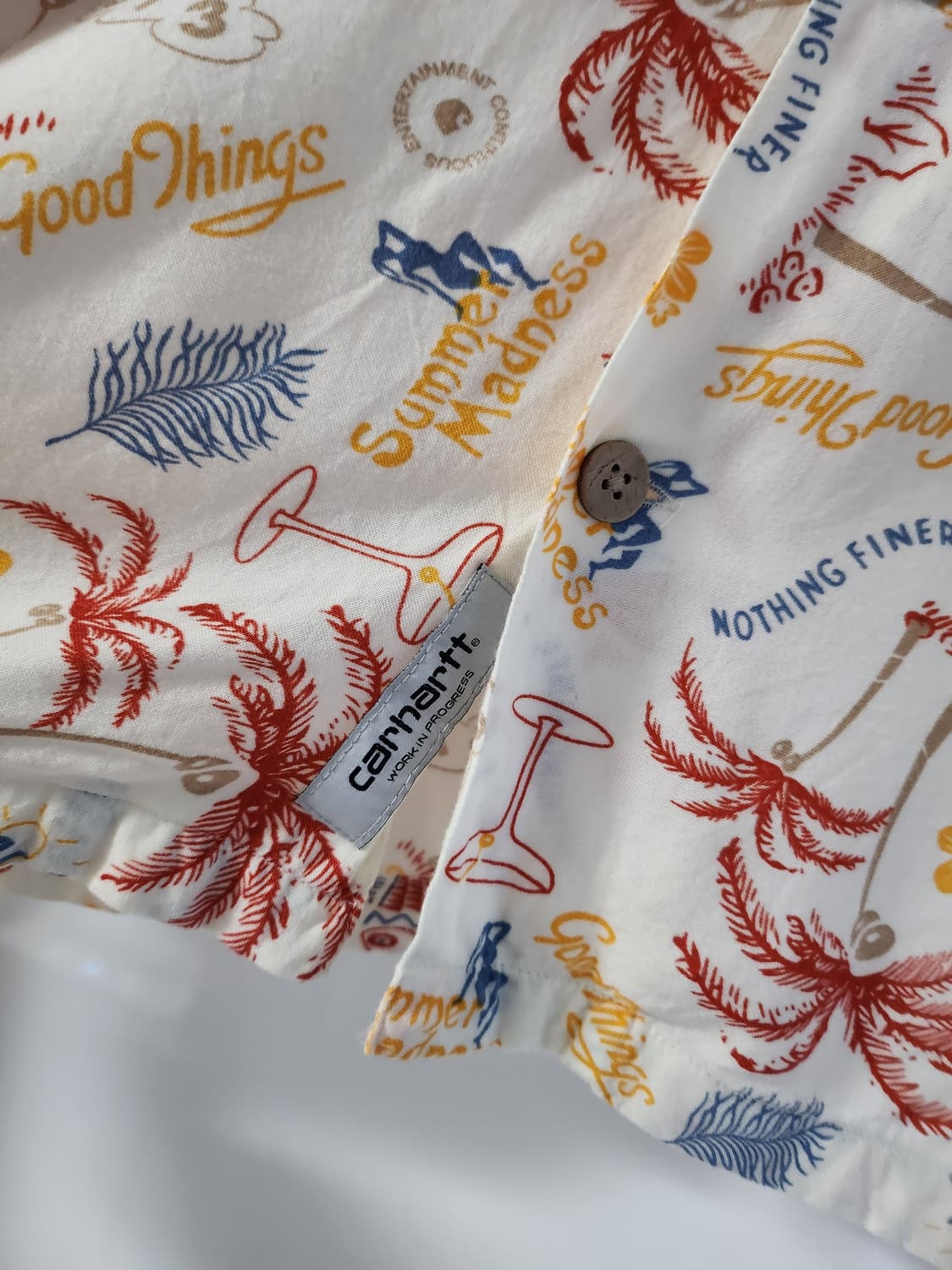 칼하트 셔츠 남성 하와이언셔츠 상품이미지4