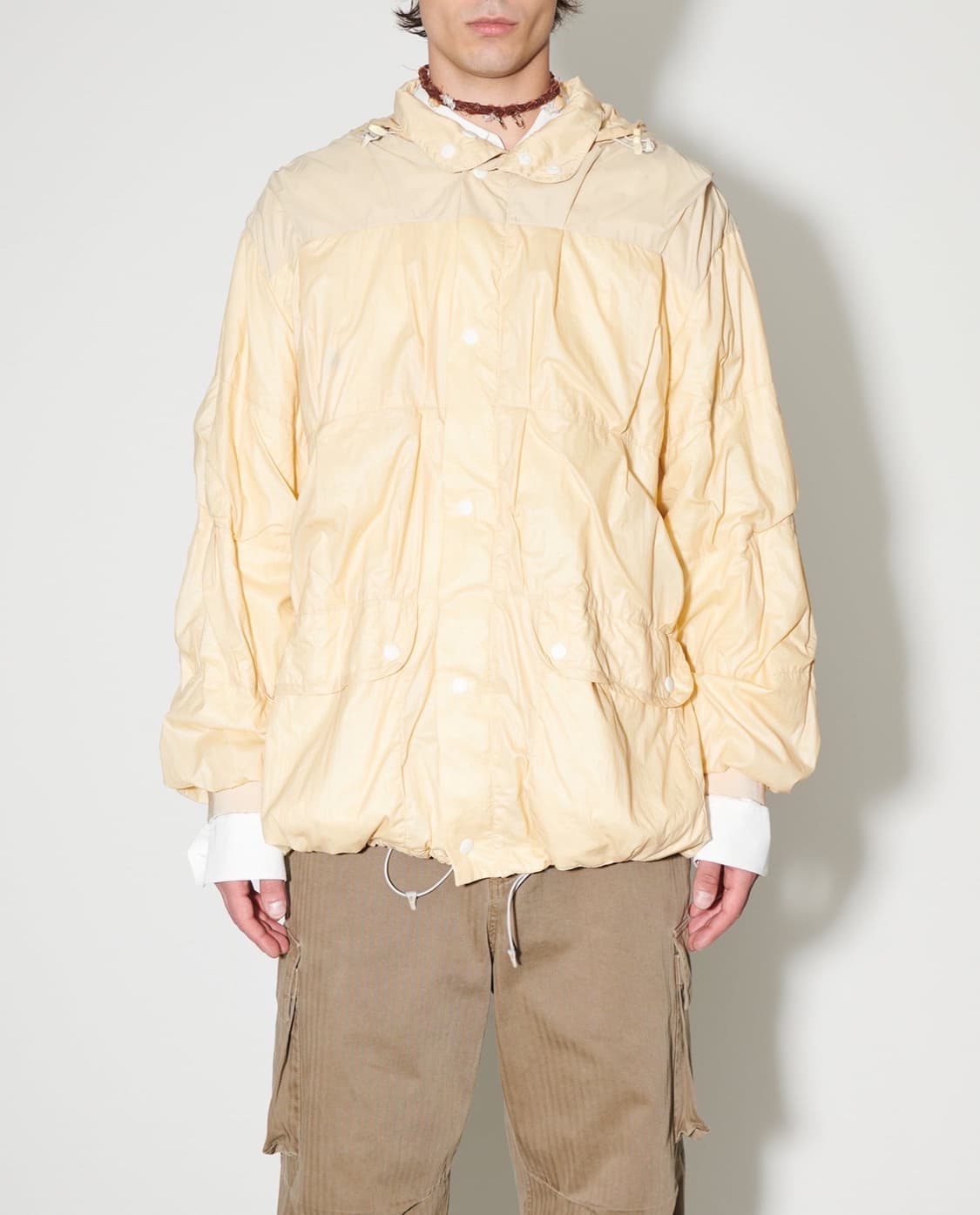 (정품/새상품)OUR LEGACY 아워레가시 남성 크림 나일론 푸퍼 자켓 상품이미지7