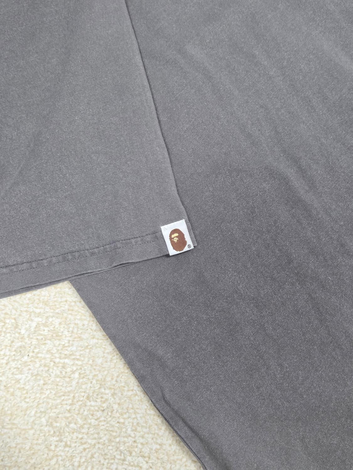 [베이프] 에이프 헤드 로고 반팔 티셔츠 | S00037 상품이미지6