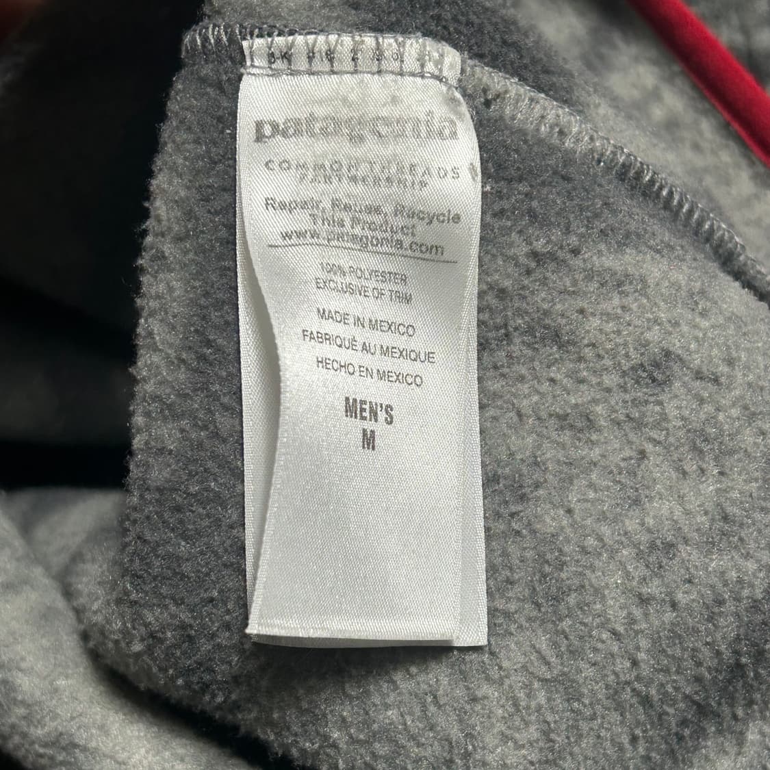 M 파타고니아 신칠라 그레이 아즈텍 플리스 상품이미지5