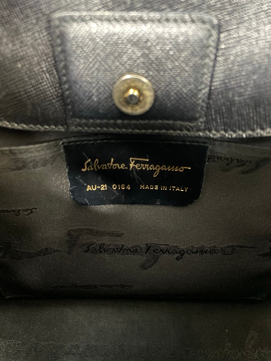 살바토레 페라가모 사피아노 간치니 스퀘어 토트백 상품이미지9