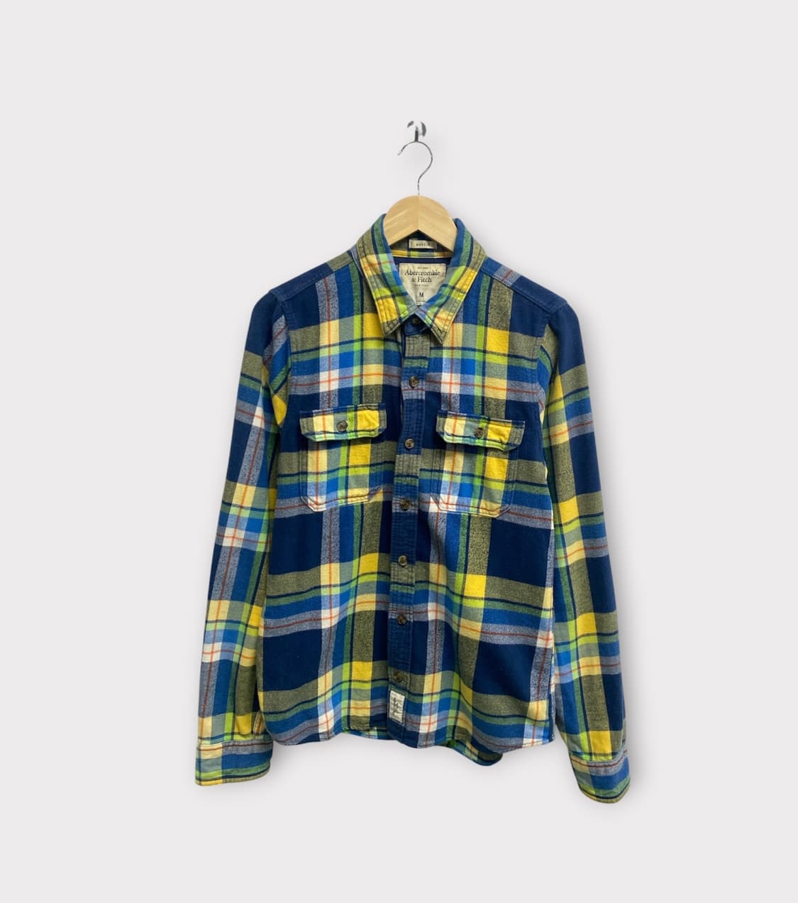 아베크롬비 앤 피치 체크 셔츠 M 상품이미지1