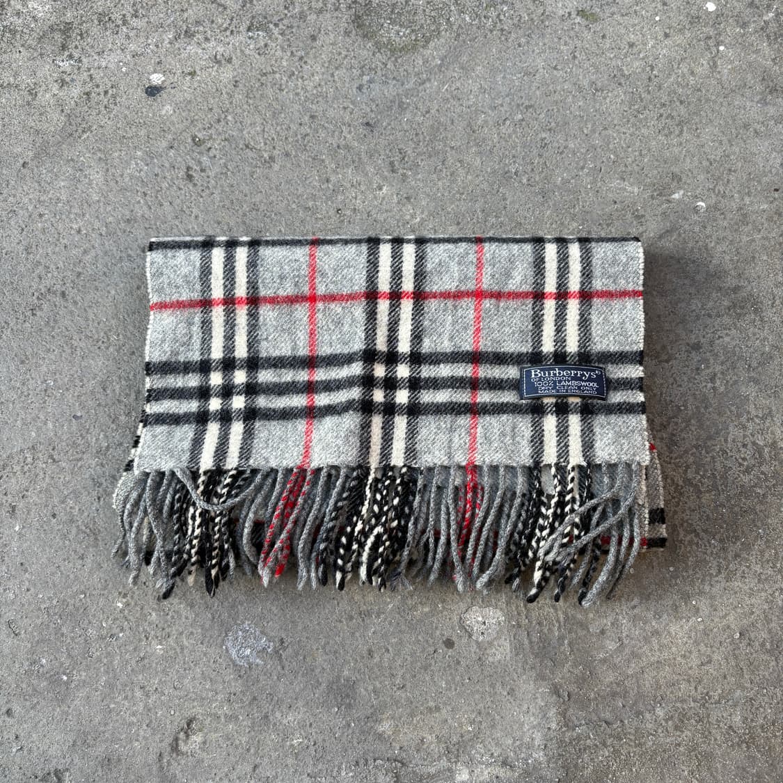 Burberry 버버리 울 체크 머플러 목도리 상품이미지1