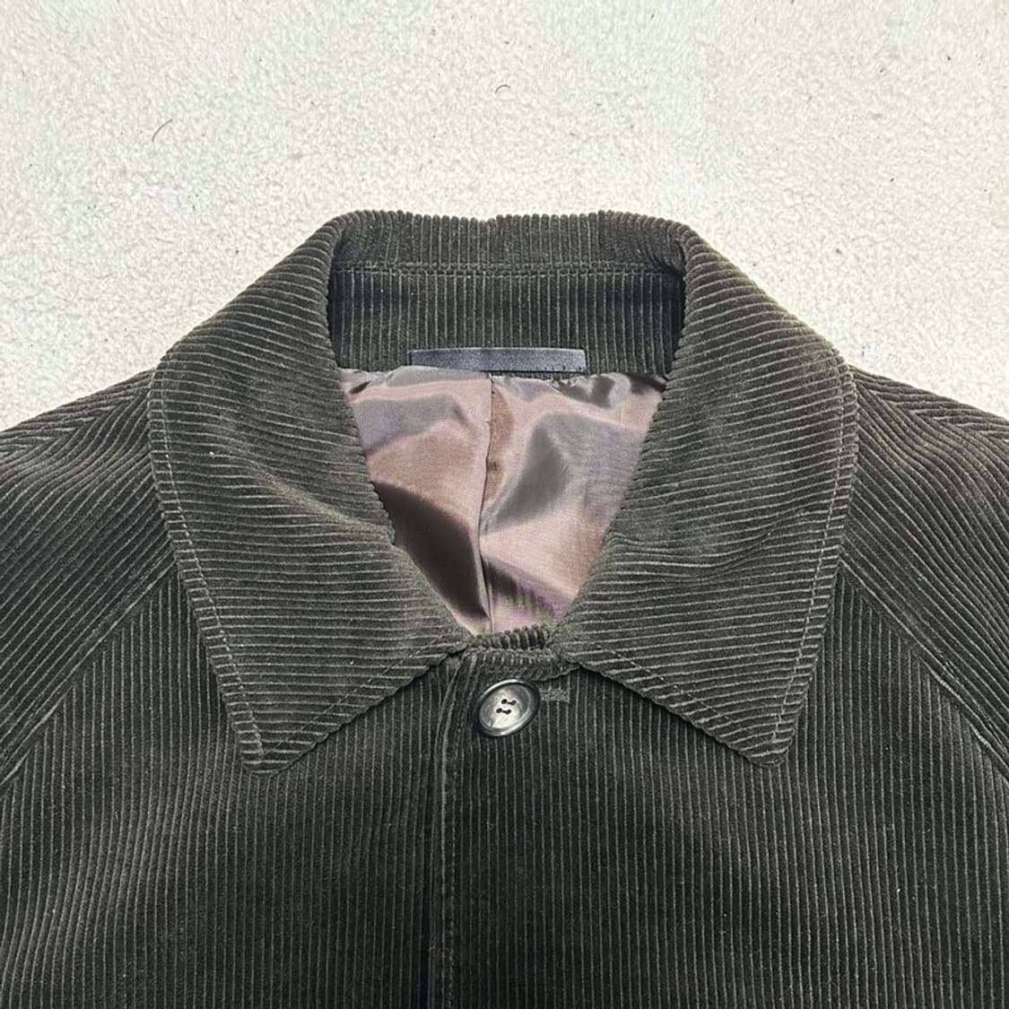 킨록 벨티드 코튜로이 코트 100 상품이미지3