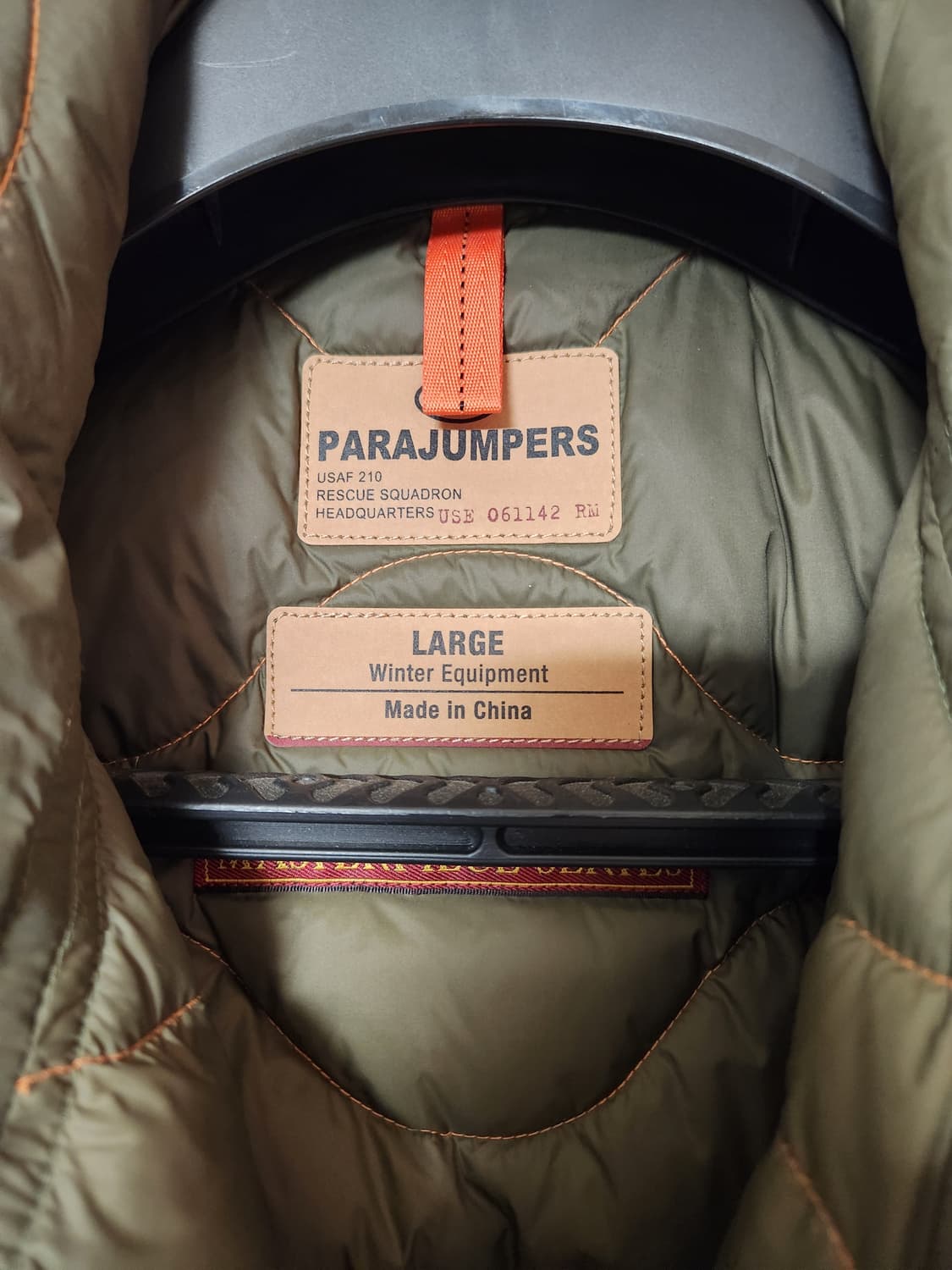 파라점퍼스 고비 패딩 토브레 카키 L 상품이미지6