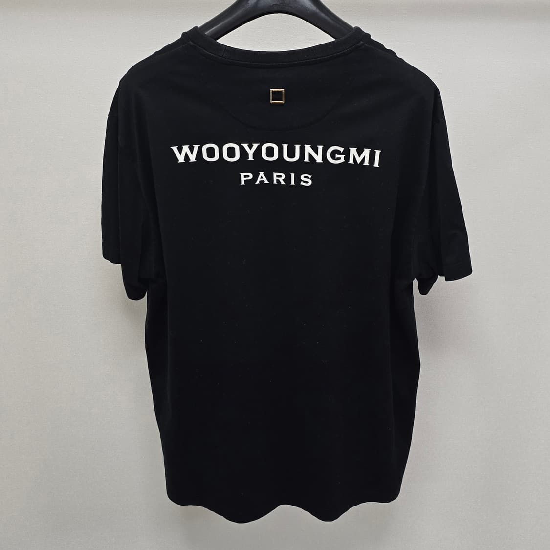 우영미 백로고 반팔 티셔츠 50사이즈 105 판매 상품이미지1