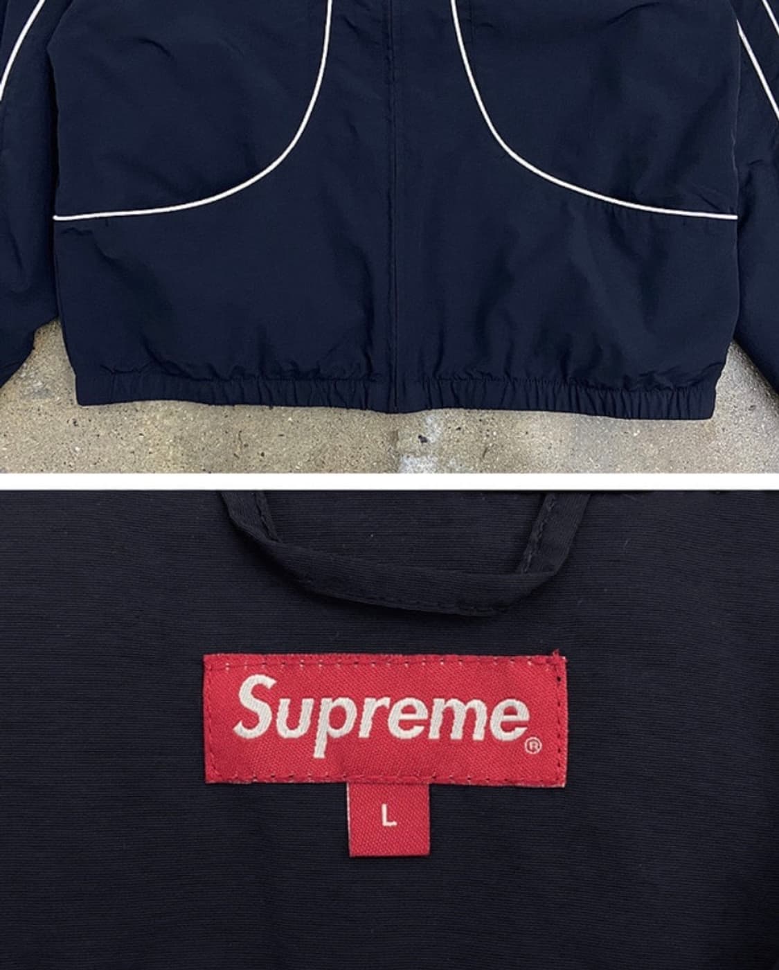 슈프림 20FW 파이핑 트랙 자켓 상품이미지4