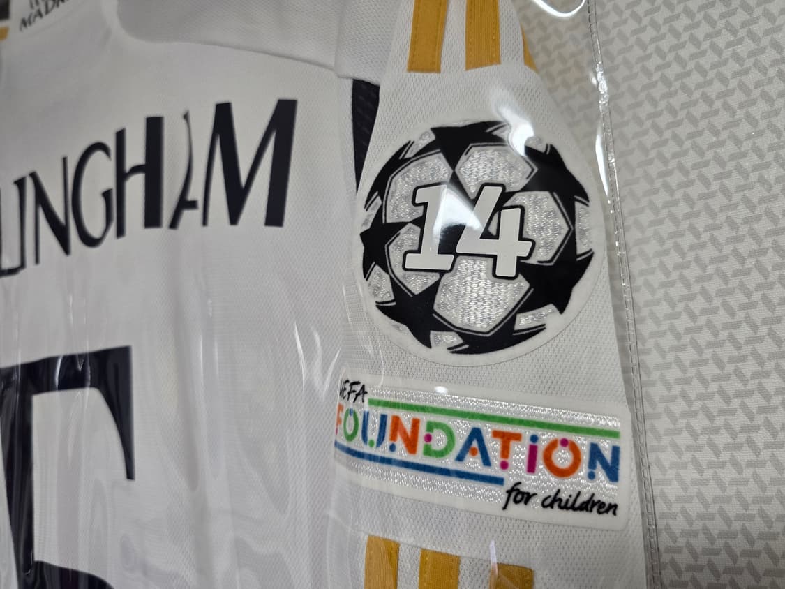 23-24 레알마드리드 홈 유니폼 긴팔 주드 벨링엄 상품이미지4