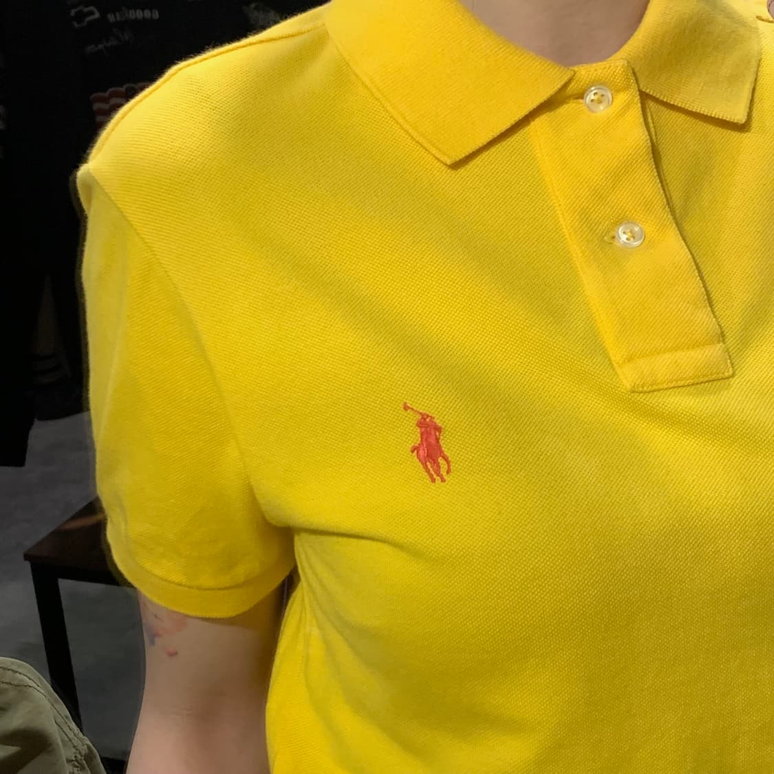 [IM] 폴로 랄프로렌 반팔 피케 셔츠 옐로우 상품이미지4