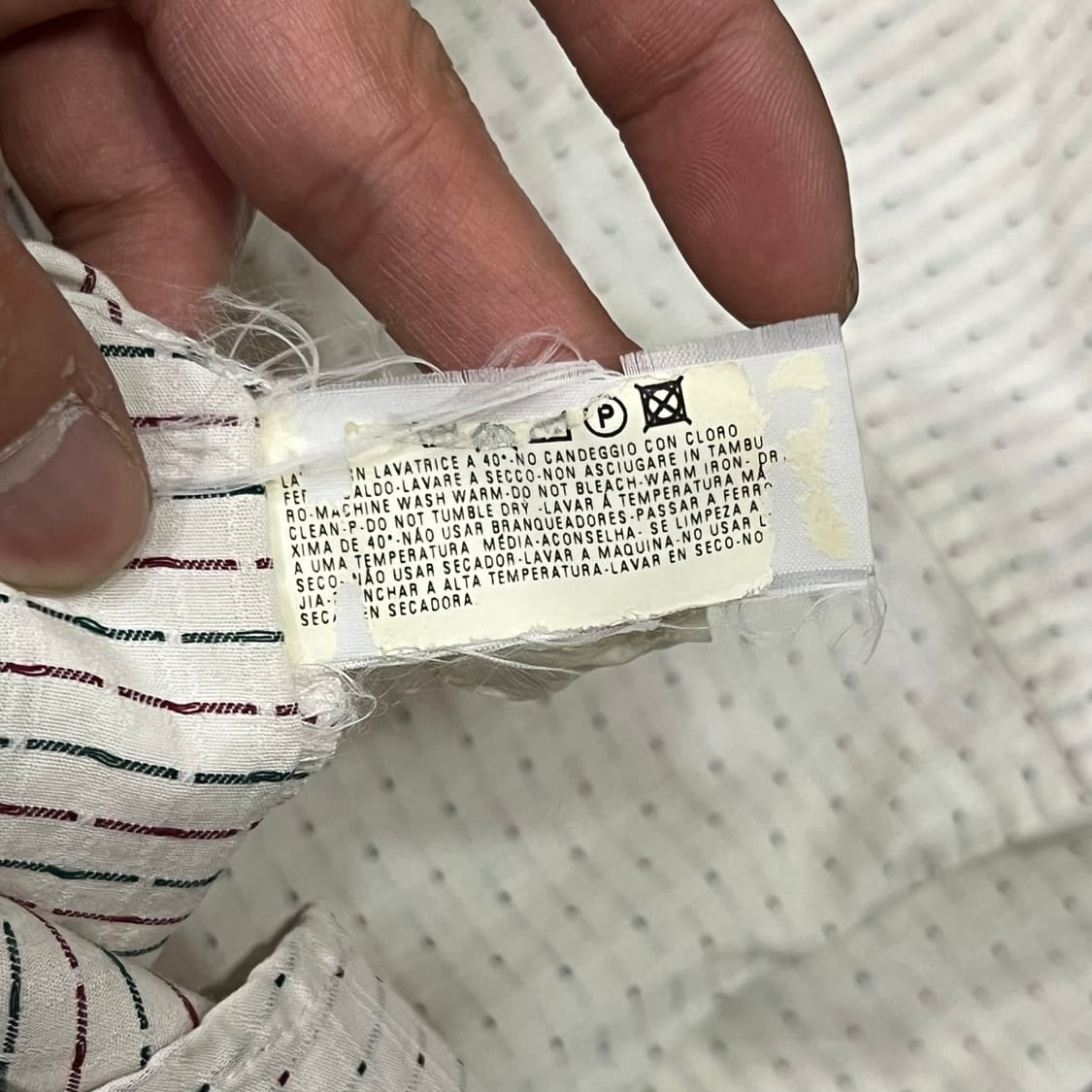  아르마니 진스 패턴 셔츠 y16110 상품이미지8