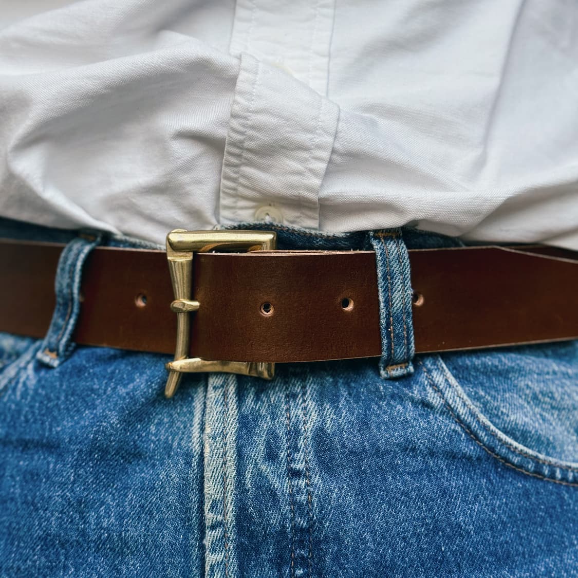 키앙크 카우 베지터블 레더 퀵 릴리즈 벨트 [3Color] 상품이미지7