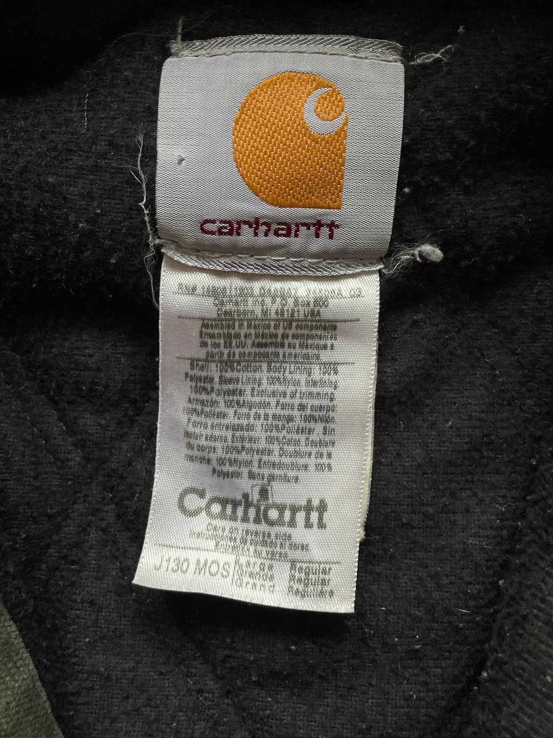 칼하트 j130 mos 모스 액티브 샌드스톤 상품이미지4